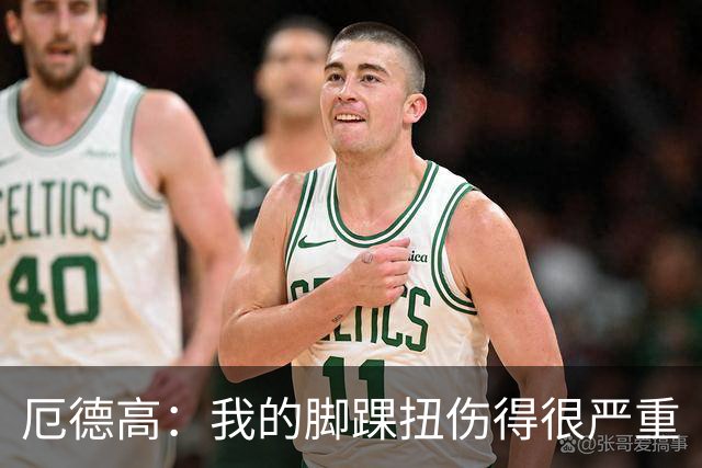 厄德高：我的脚踝扭伤得很严重